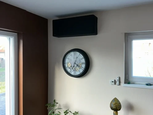 Pose de clim à Sélestat