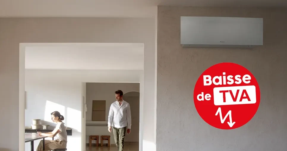 Climatisation réversible avec TVA à 5,5 % en Alsace depuis juillet 2026